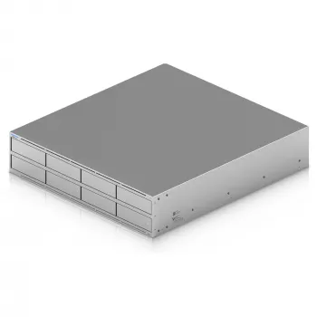 Ubiquiti UniFi UNAS Pro 8 Netzwerkspeicher, 2HE, Rackmount, 10 Gbit/s, 8x HDD / 2x M.2-Steckplätze UniFi-Integrationen (UNAS-PRO-8)