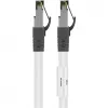 Wentronic 55127 - 5 M - Cat8.1 - S/FTP (S-STP) - RJ-45 - RJ-45 - Weiß