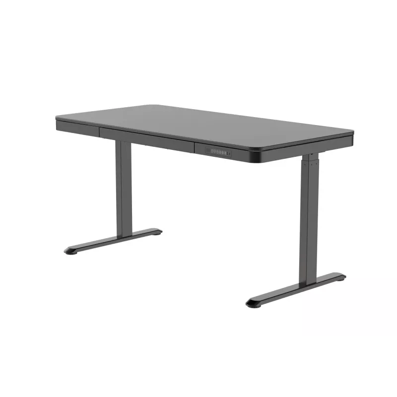 ACTIVEJET Schreibtisch mit elektrischer Höhenverstellung 140x70 ET119W-C schwarz