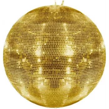 Spiegelkugel EUROLITE 75 cm gold — Disco-Spiegelkugel für Lichteffekte