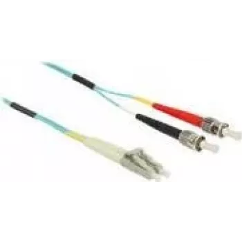 Optical Fibre Kabel DeLOCK LC to ST Multi-mode OM3 1 m