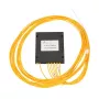 Glasfaser-PLC-Splitter 1:8 Extralink SC/APC 2,0 mm 1,5 m G657A ABS-Modul (ohne Stecker)