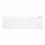 Contour Design Active Key Contour QuickClean Medizinische Tastatur IP68 Full-Size Kabelgebunden Weiß DE C8112