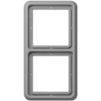 JUNG CD 582 GR - Grau - Duroplast - Schraubenlos - JUNG - 81 mm - 152 mm