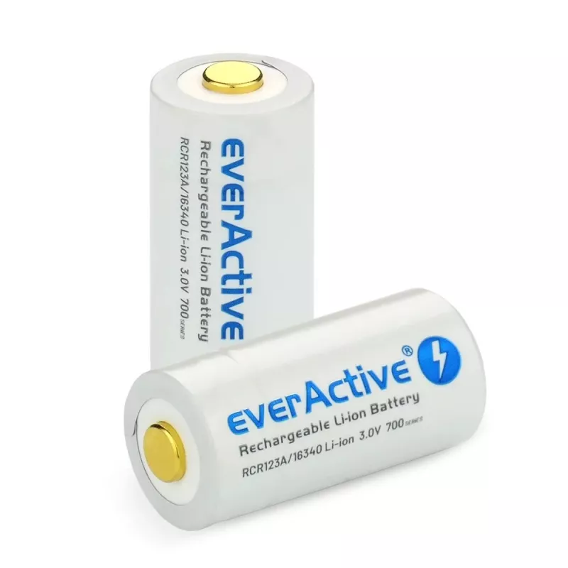 Wiederaufladbare Batterie everActive EV16340 700mAh 3V mit Micro-USB-Ladefunktion
