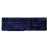 Tastatur Maus inklusive Rebeltec SHERMAN Gaming USB QZERTY Englisch Schwarz