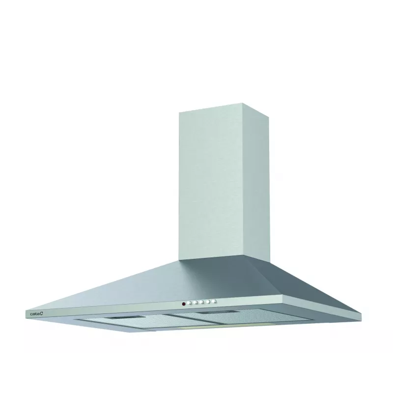 Wandhaube CATA VK 6000 X, Edelstahl, Aluminium-Fettfilter, 395 m³/h, 150 mm