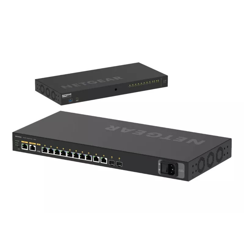 NETGEAR M4250-10G2XF-PoE+ Managed L2/L3 Gigabit Ethernet (10/100/1000) Power over Ethernet (PoE) 1U Schwarz