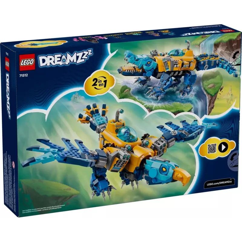 LEGO DREAMZZZ 71512 Krokodil-U-Boot