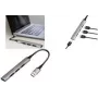LogiLink USB-Hub USB 3.0 4-Port Slim Aluminium Grau (UA0391)