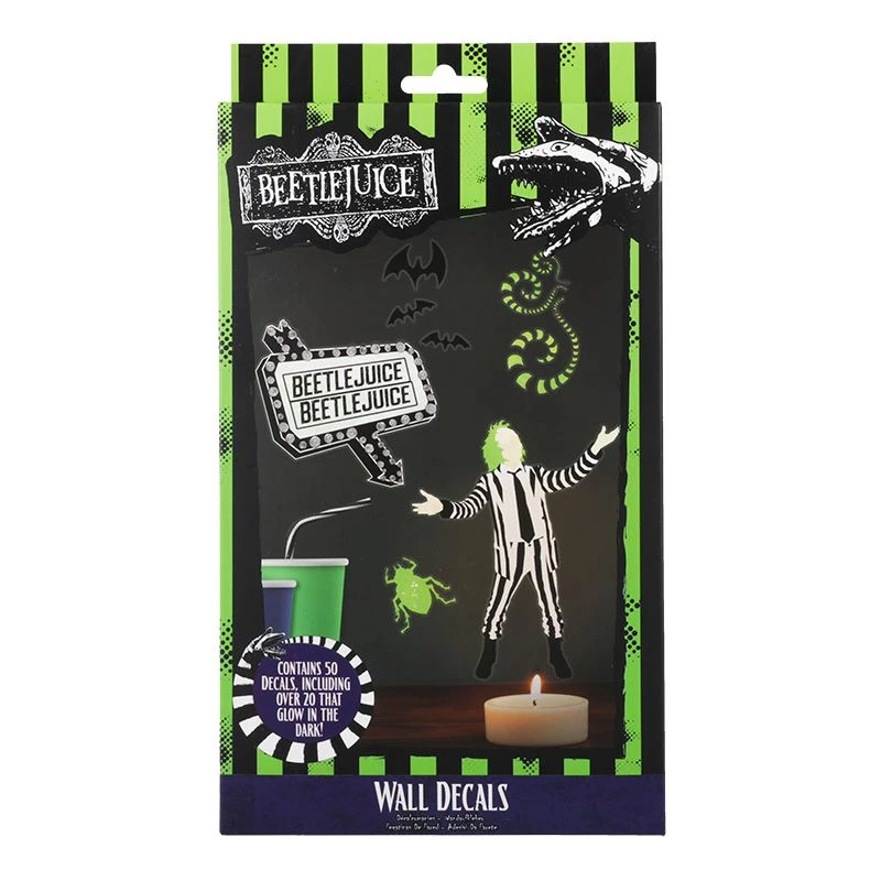 Wandaufkleber Paladone Beetlejuice Design PP13439BJ – Dekoratives Wandsticker-Set