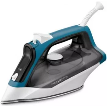 Rowenta EFFECTIVE 2 Dampfbügeleisen mit Edelstahlsohle Schwarz, Blau, Weiß