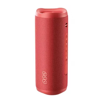 Tragbarer kabelloser Lautsprecher QCY SP7 rot — Bluetooth 5.0, kompaktes tragbares Design