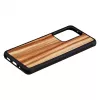 Handyhülle man and wood für Samsung Galaxy S20 Ultra — cappuccino Schwarz