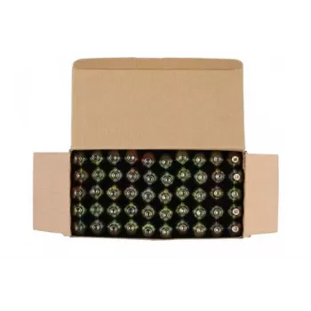 CO2-Kartuschen RazorGun 12 g — 50er-Pack, Druckgas, silber