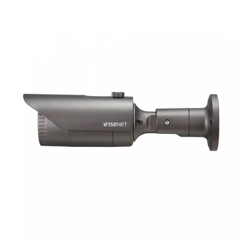 Bullet IP-Überwachungskamera Hanwha Wisenet QNO-6012R1 — 2,8 mm, 1920×1080, innen/außen, Decken-/Tischmontage, schwarz