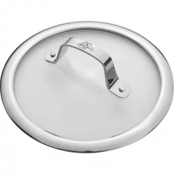 BALLARINI 75002-901-0 Pfannendeckel Rund Edelstahl, Transparent