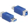 DeLOCK 67217 Kabel-Adapter USB Typ-A USB Typ-B Blau