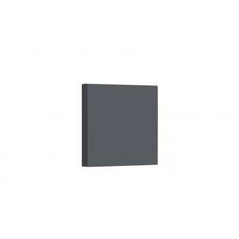 AQARA Smart Wall Switch H1 EU (Mit Neutralleiter, Einfachwippe) (WS-EUK03-G), Grau - Zigbee-Wandschalter mit Relais