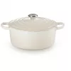 Le Creuset Signature Bräter rund 26cm Meringue (21177267164430)
