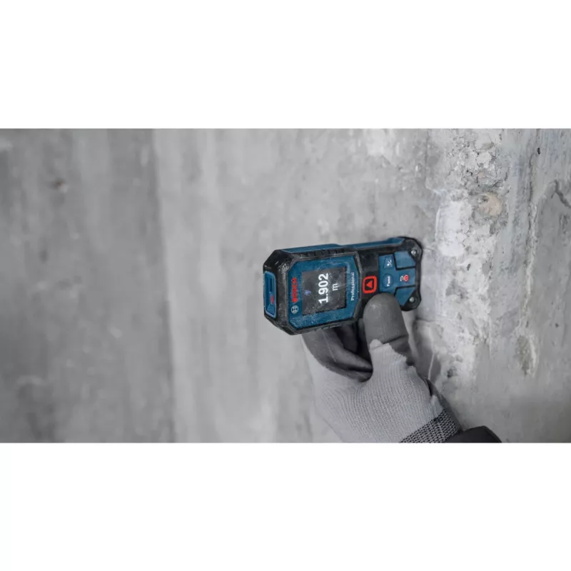 Laser-Entfernungsmesser GLM 40-31 Professional (Blau/Schwarz, Reichweite 50 m, rote Laserlinie)