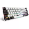 Sharkoon SGK50 S4 Tastatur Home USB QWERTZ Deutsch Weiß RGB LED 60%