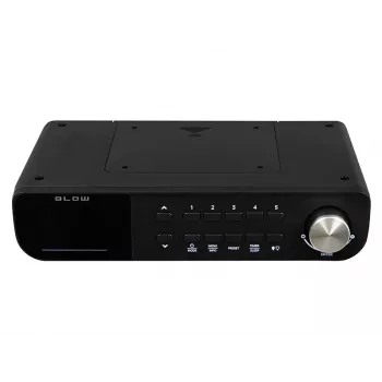 Tragbares Küchenradio FM/DAB+ BLOW RK1 — kompakt schwarz, batterie- oder netzbetrieben