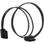 SATA-Kabel Silverstone CP11 0,3 m Schwarz