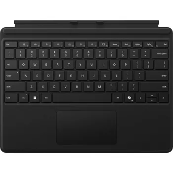 Tastatur Microsoft Surface Pro EP2-00428 Schwarz — abnehmbare Tastaturabdeckung für Surface Pro, hintergrundbeleuchtete Tasten, magnetische Befestigung
