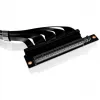 Thermaltake PCI-E 4.0 Dual-90-Grad-Riser-Kabel, 40 cm, Schwarz