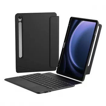 Tastatur-Hülle mit Touchpad Inateck N0064 für Samsung Galaxy Tab S10 FE/S9 FE/S9, schwarz
