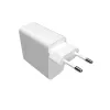 Ladegerät FIXED FIXC65-2C-WH Innenbereich AC Schnellladung 2x USB Type-C