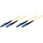 Tecline 39980002 Glasfaserkabel 2 m 2x E-2000 OS2 Gelb (39980002)