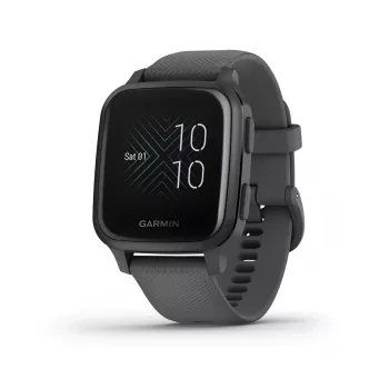 Garmin Venu SQ Smartwatch - Schiefergrau mit Aluminiumlünette