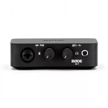RODE AI-1 USB Audio-Interface A-A Vorverstärker 24 Bit 96 kHz Schwarz