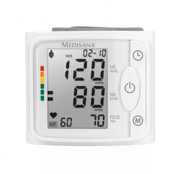 Medisana BW 320 Handgelenk-Blutdruckmessgerät - automatisch, 2 Benutzer, 120 Speicherplätze