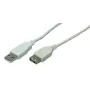 USB-Kabel LogiLink 2m USB 2.0 USB A Grau