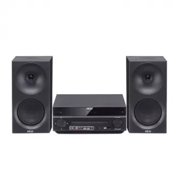 Audiosystem AKAI AM-301 BK Music Center – kompaktes Heim-Audio-Gerät