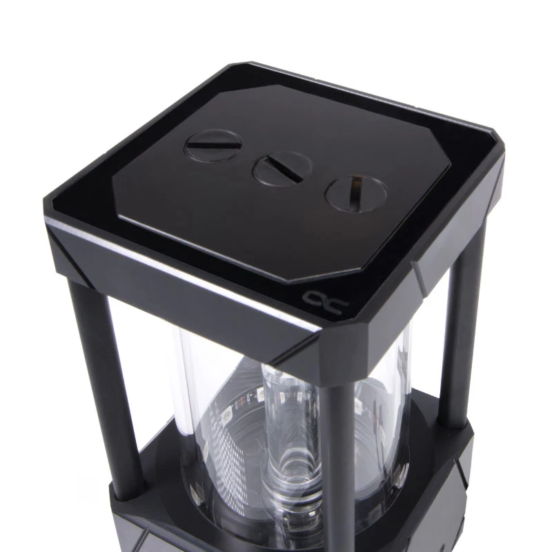 Wasserkühler Alphacool 13327 Acetal Aluminium Schwarz Transparent 5V RGB