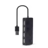 USB 2.0-Schnittstellen-Hub Gembird UHB-U2P4-05 mit 4 USB-Anschlüssen