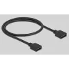 Delock - RGB LED Licht-Hub - 10 Anschlüsse - Schwarz (64128)