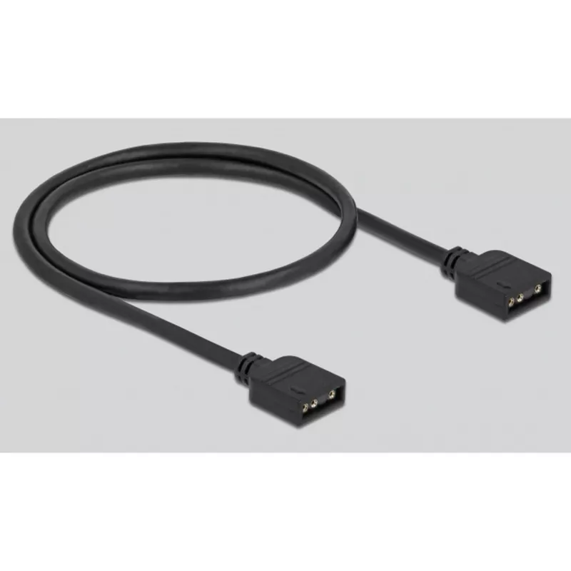 Delock - RGB LED Licht-Hub - 10 Anschlüsse - Schwarz (64128)