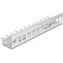DELOCK Keystone-Halter 12 Ports für DIN-Schienen- und Handmontage (Modell 90631)