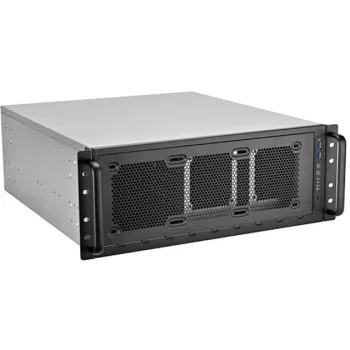 4U-Rackmount-Gehäuse SILVERSTONE RM45-360 — 4U-Gehäuse, unterstützt ATX-Mainboards, Rackmontage