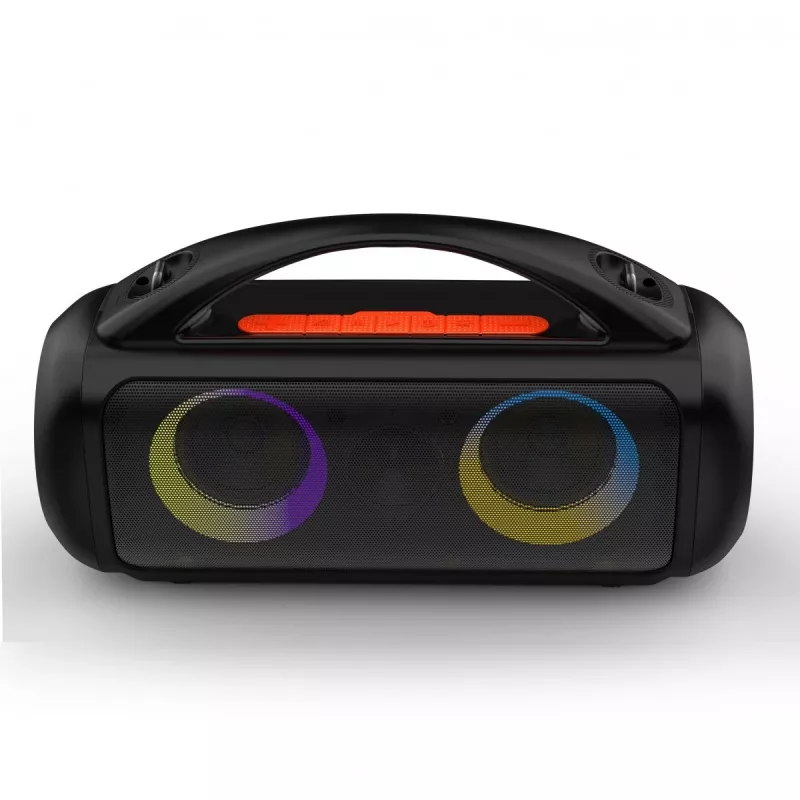 Tragbarer Lautsprecher MEDIA-TECH MT3184 — Bluetooth 5.3, 60W RMS, IPX5, Li-Ion Akku 16h, USB-C Ladeanschluss, MicroSD, TWS, Mikrofon, Fernbedienung