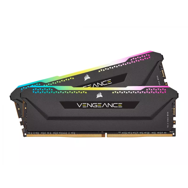 DDR4 Vengeance RGB PRO SL 16GB/3200 (2*8GB) schwarz C16