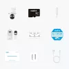 Reolink Go Series G430 - 5MP Outdoor akkubetriebene Kamera, 4G LTE-Netzwerk, Personen-/Fahrzeug-/Tiererkennung, 355° Schwenkbereich & 140° Neigung