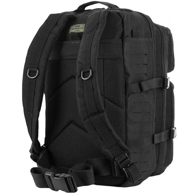 M-TAC Large Assault Pack Laser Cut Rucksack - Schwarz