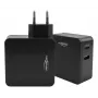 ANSMANN 247PD - Netzteil - 45 Watt - 4700 mA - PD, QC 3.0 - 2 Ausgangsanschlüsse (USB, USB-C) - Schwarz (1001-0095)