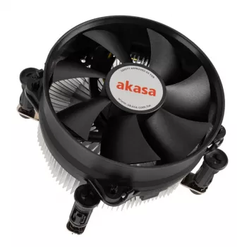 Heatsink/Radiator Akasa AK-CC6603EP01 9,5 cm Aluminium Schwarz